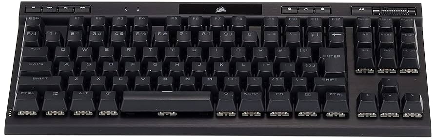 【新品未開封】CORSAIR K70CORE TKL RGBゲーミングキーボード Corsair K70 CORE TKL WL-CSR RED-BLK WIRELESS 日本語配列 かな
